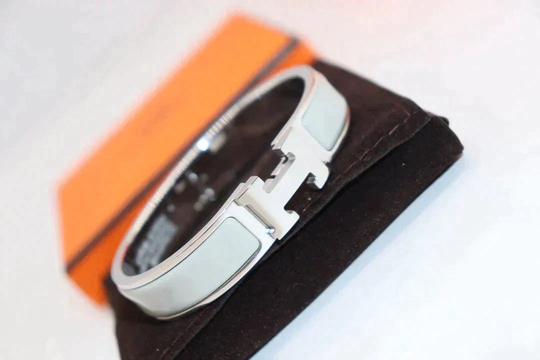 H LIGHT BLUE BRACELET