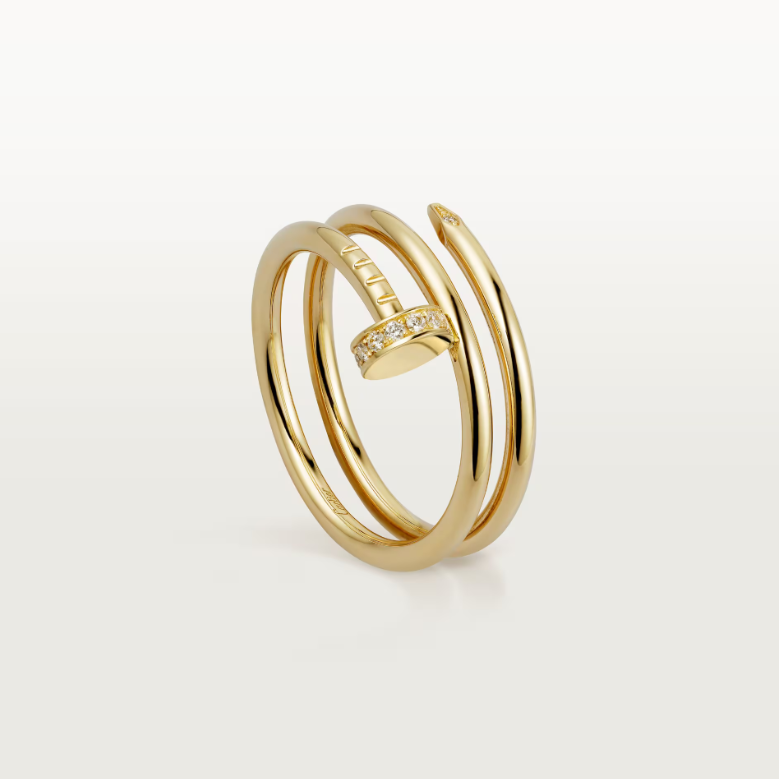 JUSTE RING 1.8MM PINK GOLD DOUBLE ROW