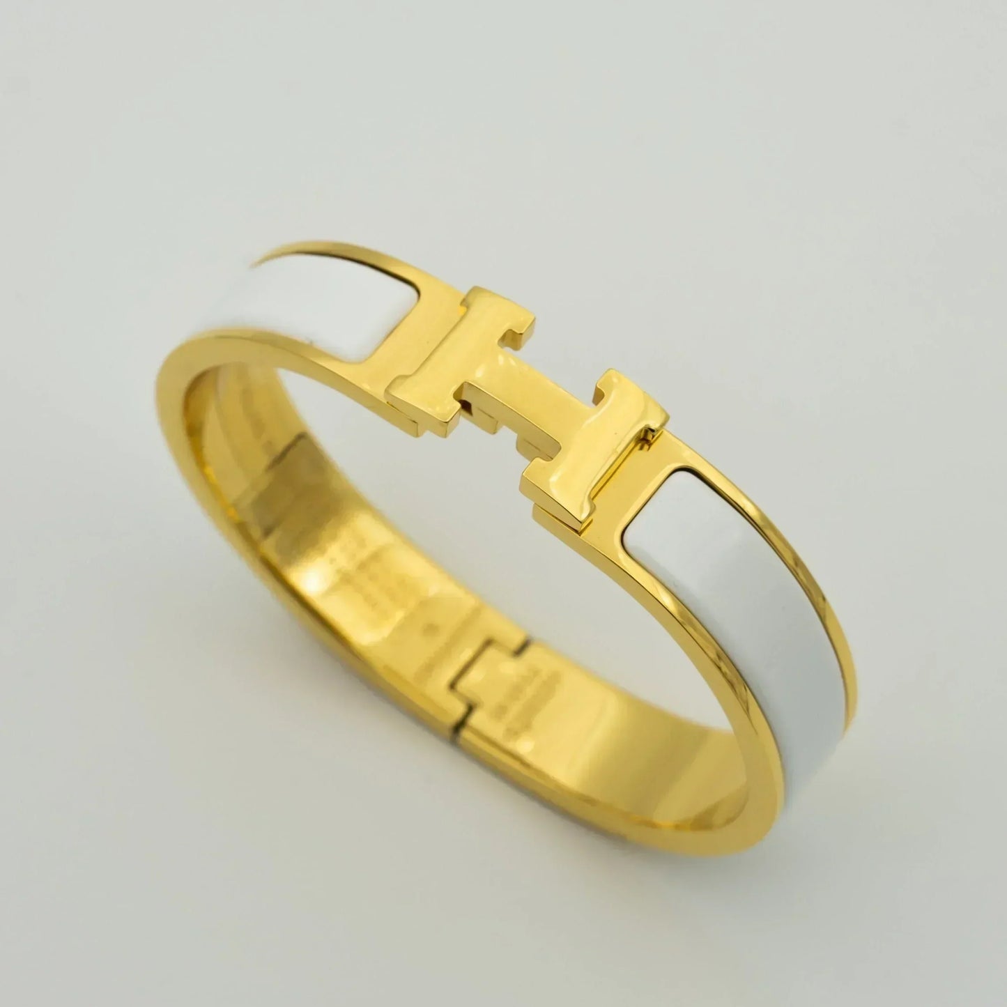 H WHITE BRACELET Pink gold/Gold/Silver