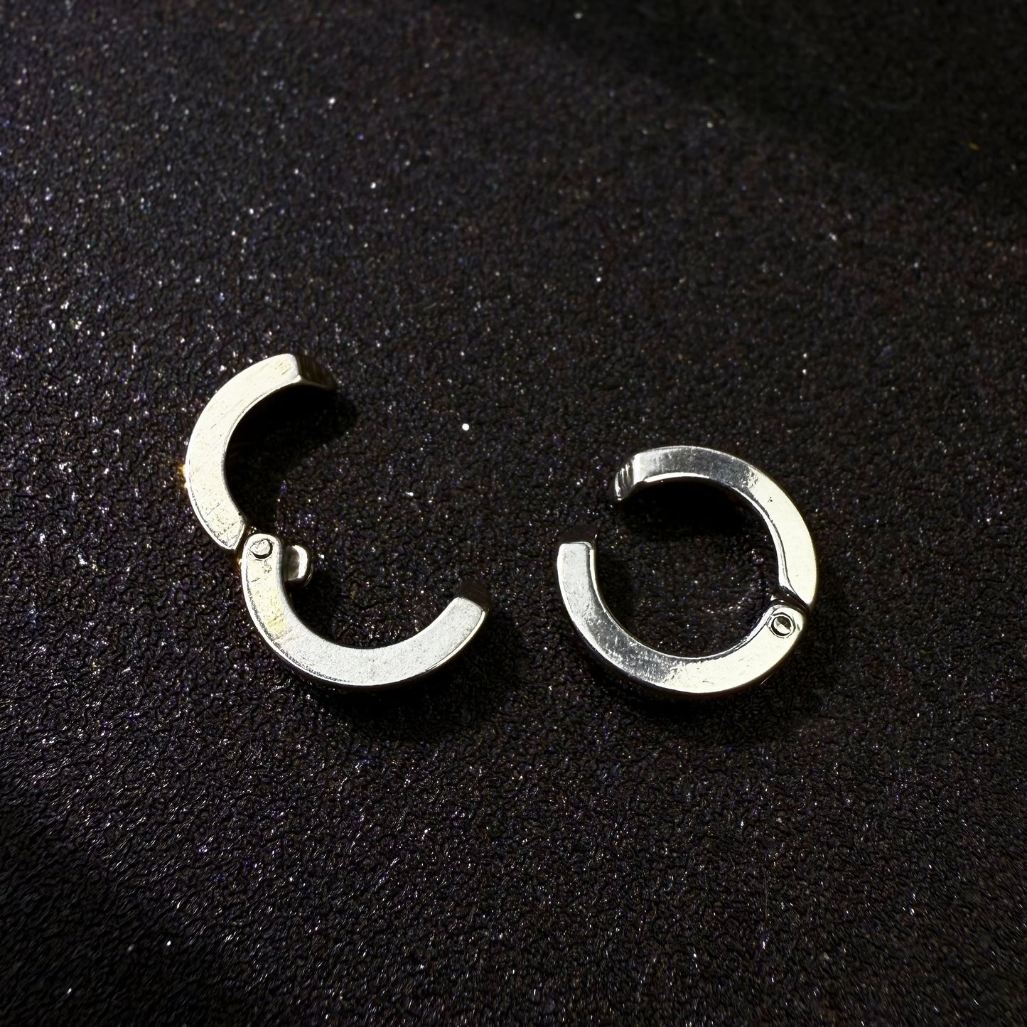 Retro Cross Non Pierced Ear Clips For Men Women Stainless Steel Clip On Earrings Punk Gothic Rock Hiphop Unisex Jewelry Gift