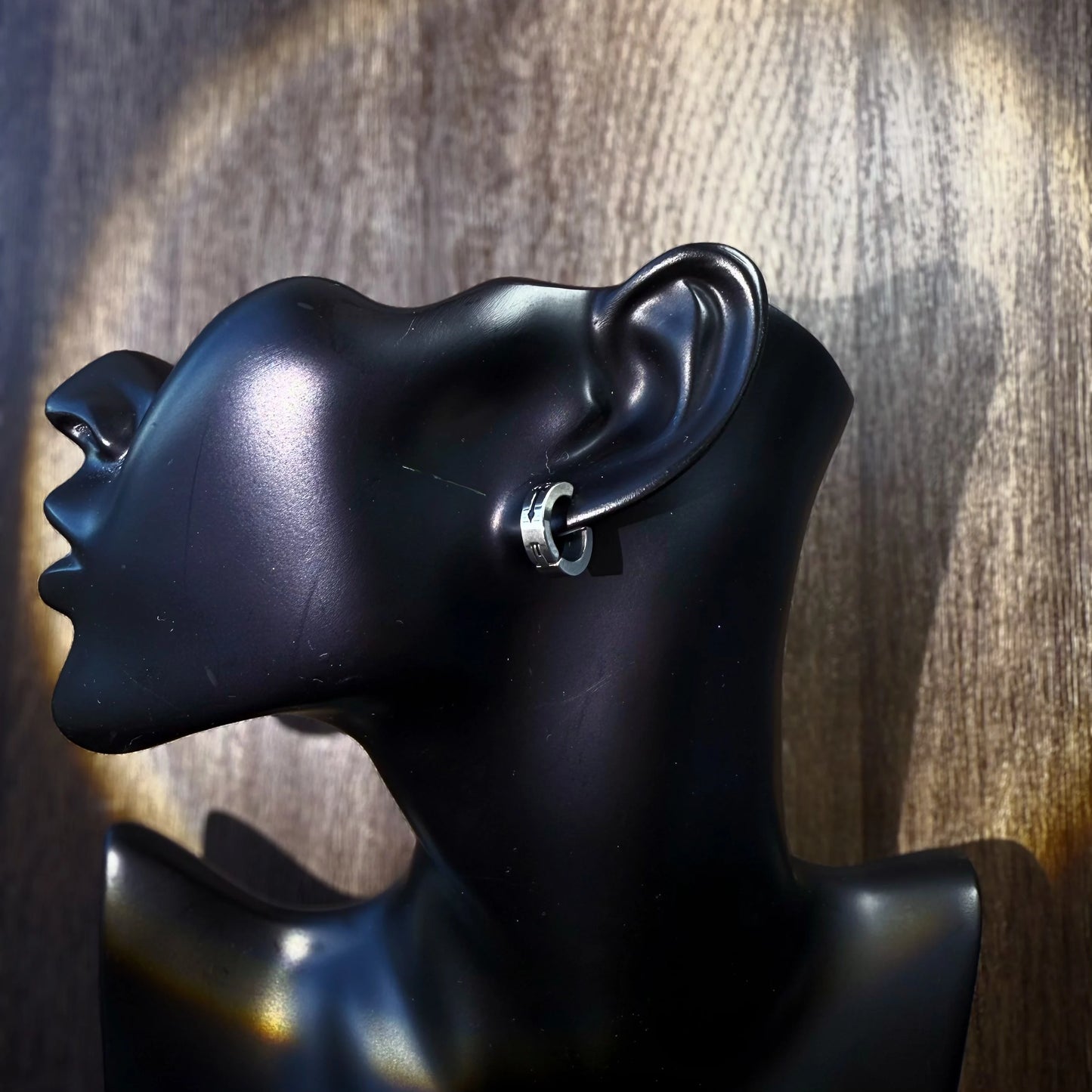 Retro Cross Non Pierced Ear Clips For Men Women Stainless Steel Clip On Earrings Punk Gothic Rock Hiphop Unisex Jewelry Gift