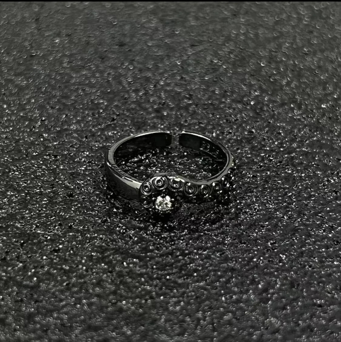 Retro Black Cthulhu Tentacle Ring For Men Punk Gothic Rock Hiphop Ring Handmade Designer Jewelry Unisex Accessories Lovers Gift