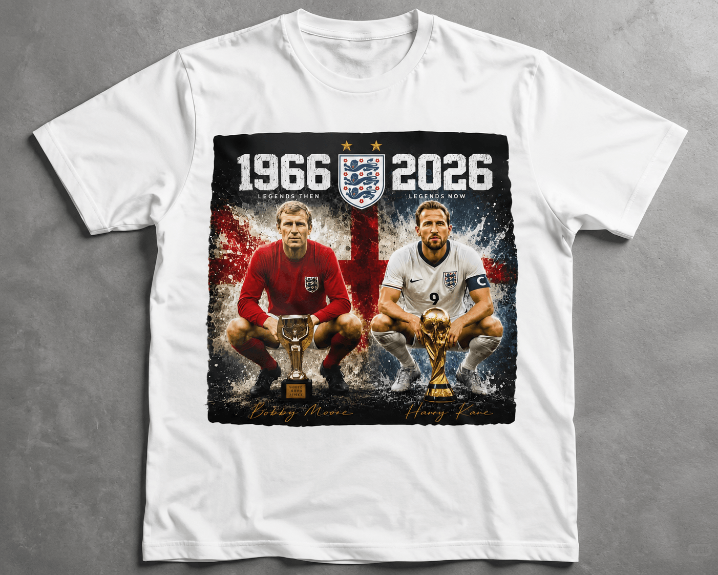 Special-Edition : 2026 England Football T-shirt The "Coming Home" 60th Anniversary Tee | 1966-2026